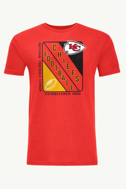 MENS KANSAS CITY CHIEFS SHIELD LOGO T SHIRT sold by Starter
