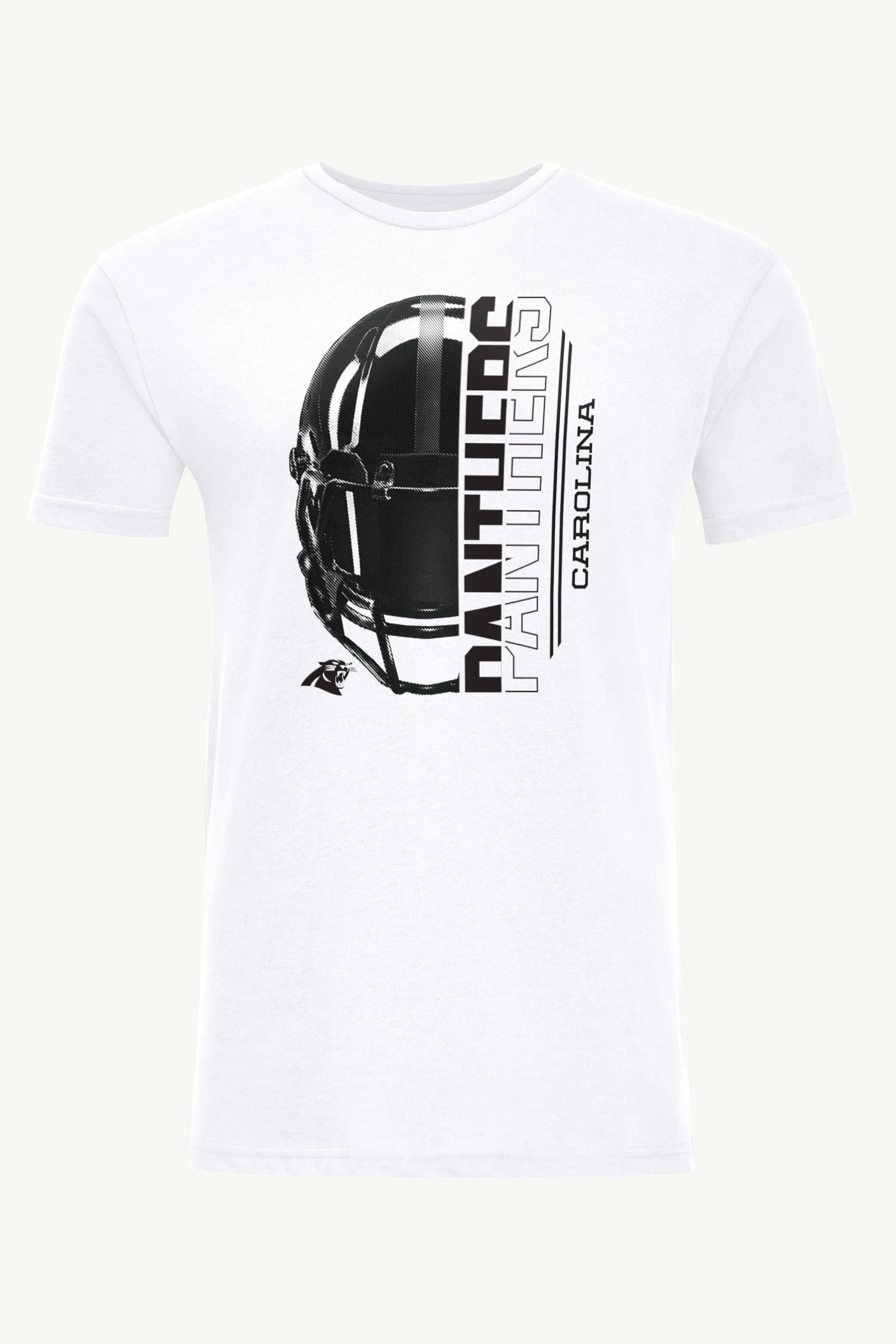 MENS CAROLINA PANTHERS HALF HELMET T SHIRT sold by Starter