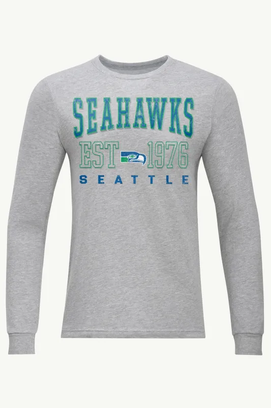 MENS SEATTLE SEAHAWKS RETRO LONG SLEEVE T SHIRT sold by Starter