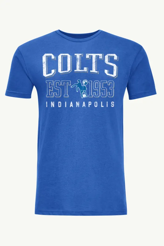 MENS INDIANAPOLIS COLTS RETRO T SHIRT sold by Starter