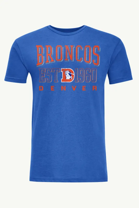 MENS DENVER BRONCOS RETRO T SHIRT sold by Starter