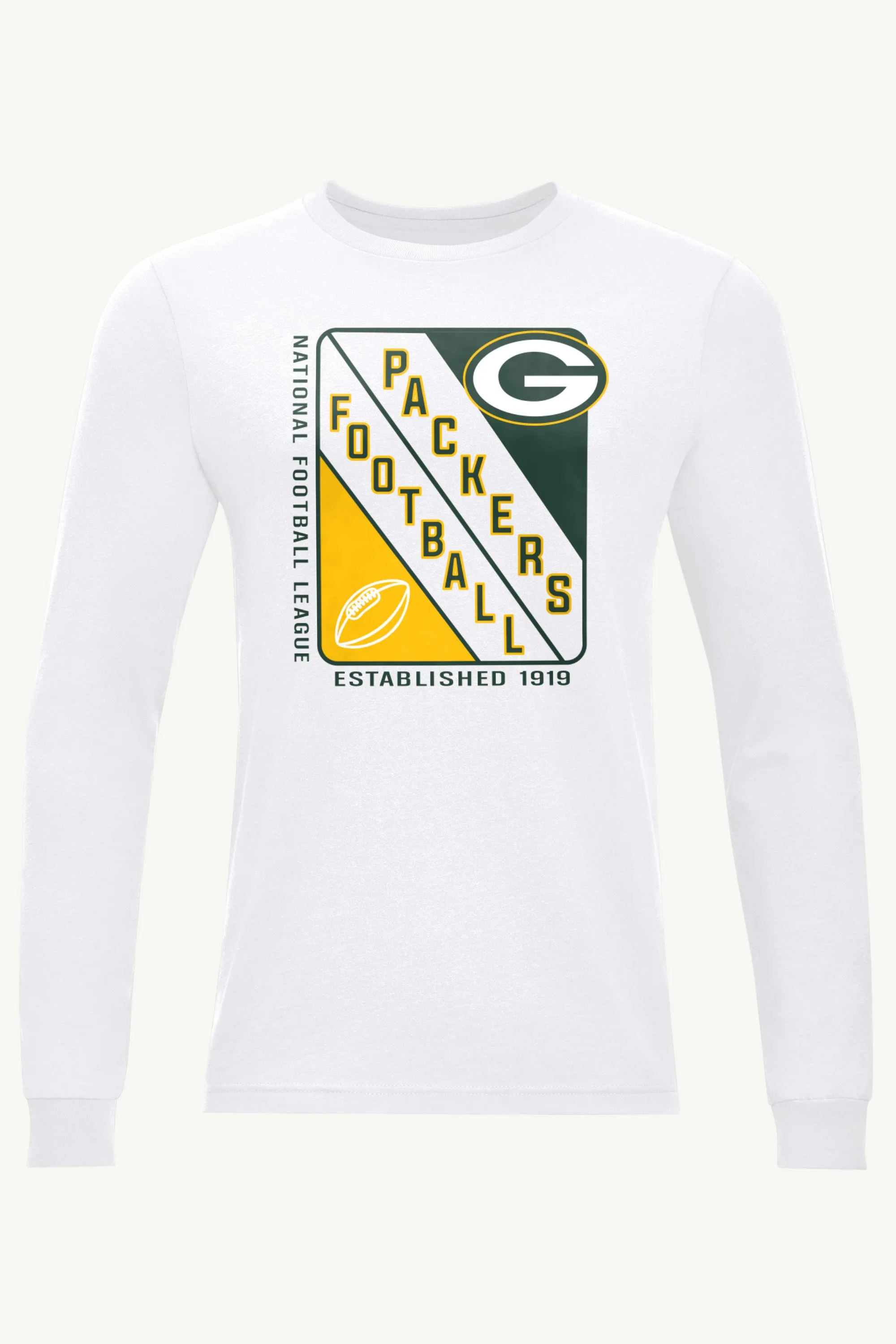 MENS GREEN BAY PACKERS SHIELD LOGO LONG SLEEVE T SHIRT sold by Starter