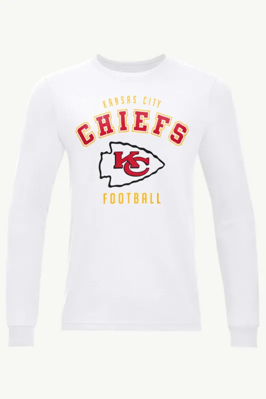 MENS KANSAS CITY CHIEFS LONG SLEEVE T SHIRT sold by Starter