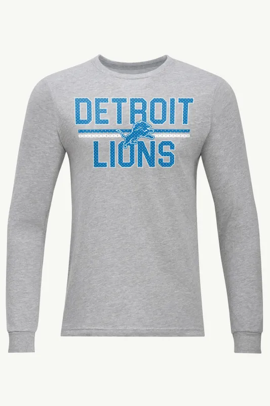 MENS DETROIT LIONS MESH LOOK LONG SLEEVE T SHIRT sold by Starter