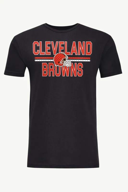 MENS CLEVELAND BROWNS MESH LOOK T SHIRT made by Starter