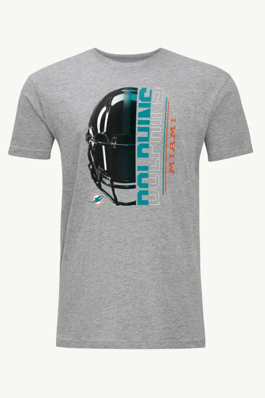 MENS MIAMI DOLPHINS HALF HELMET T SHIRT sold by Starter