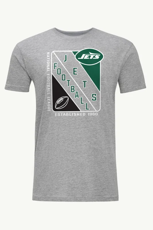 MENS NEW YORK JETS SHIELD LOGO T SHIRT made by Starter