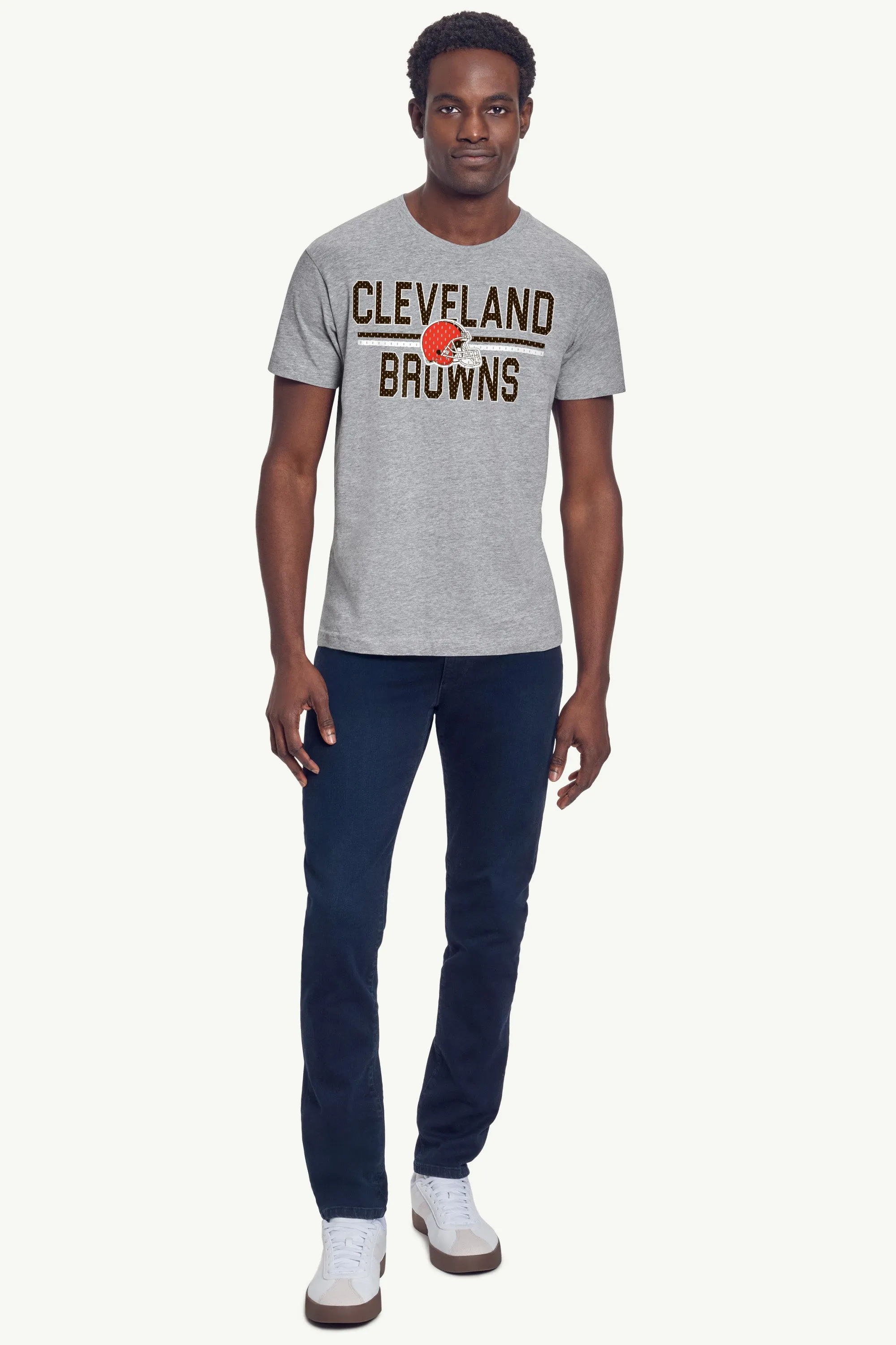 MENS CLEVELAND BROWNS MESH LOOK T SHIRT sold by Starter product image thumbnail 3