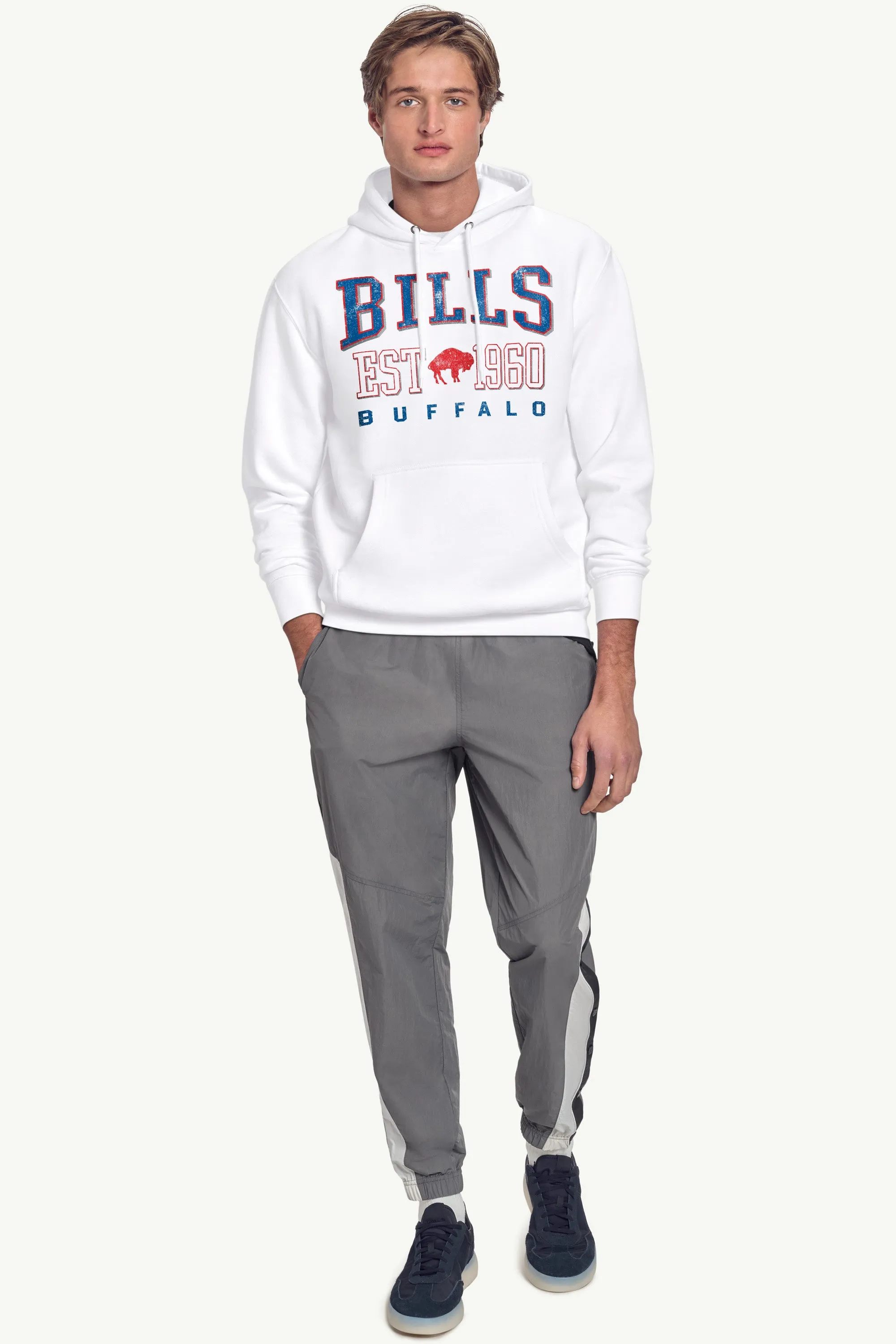 MENS BUFFALO BILLS RETRO HOODIE sold by Starter product image thumbnail 3