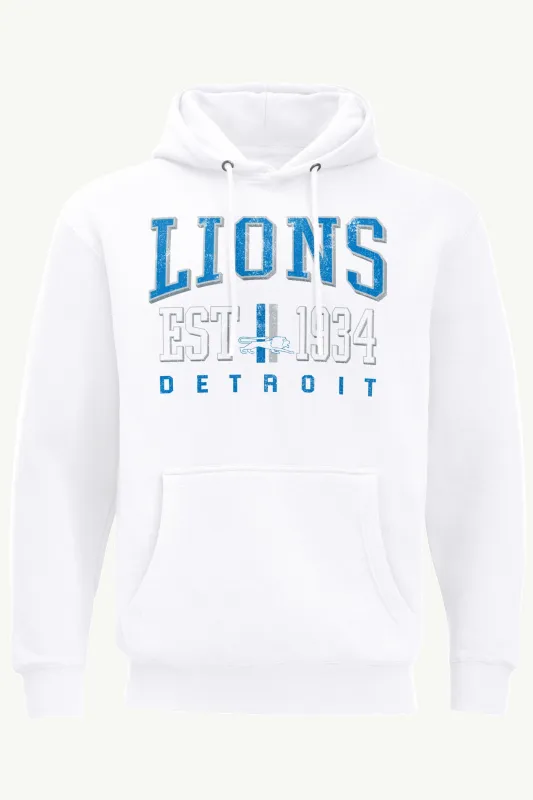 MENS DETROIT LIONS RETRO HOODIE sold by Starter