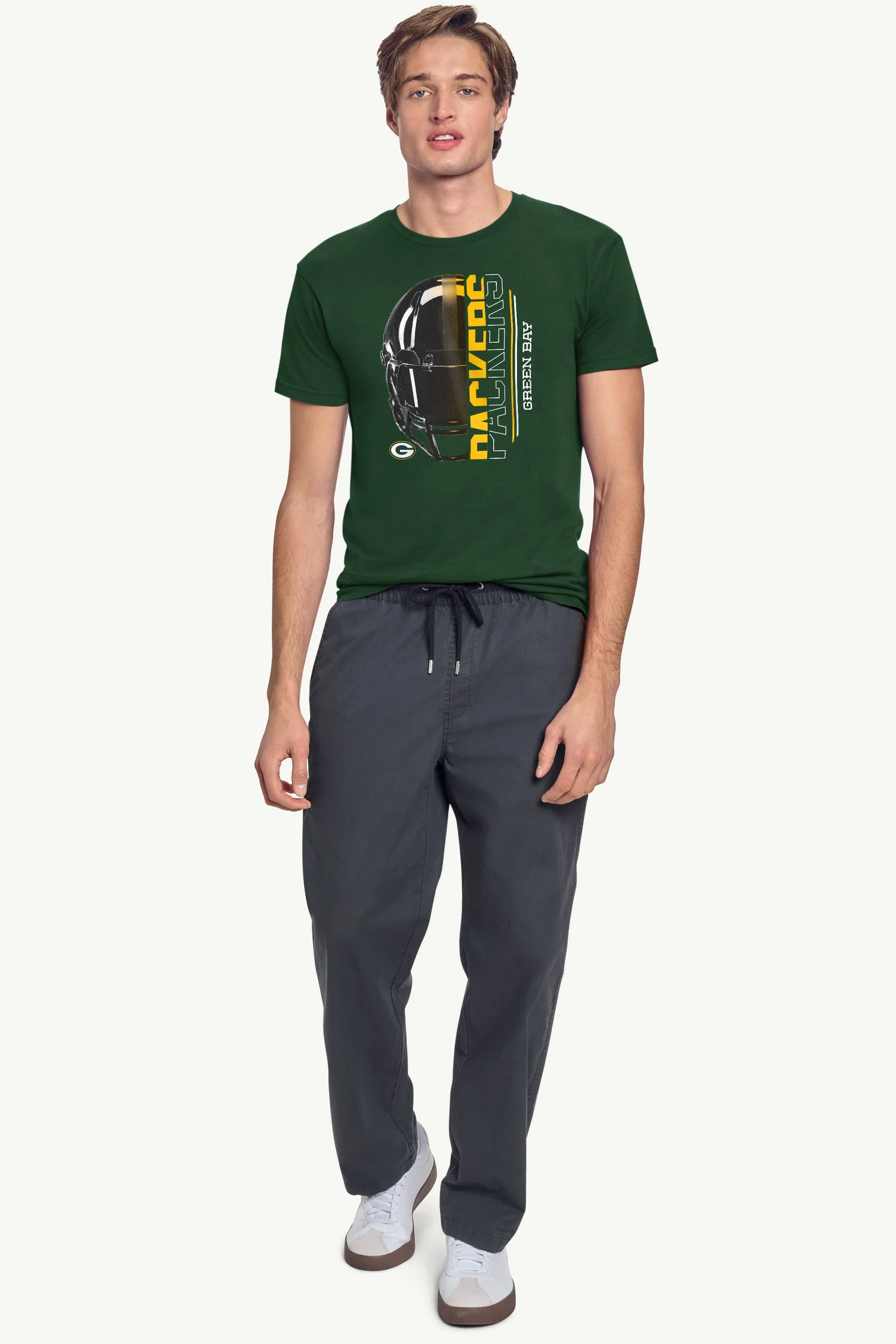 MENS GREEN BAY PACKERS HALF HELMET T SHIRT sold by Starter product image thumbnail 3
