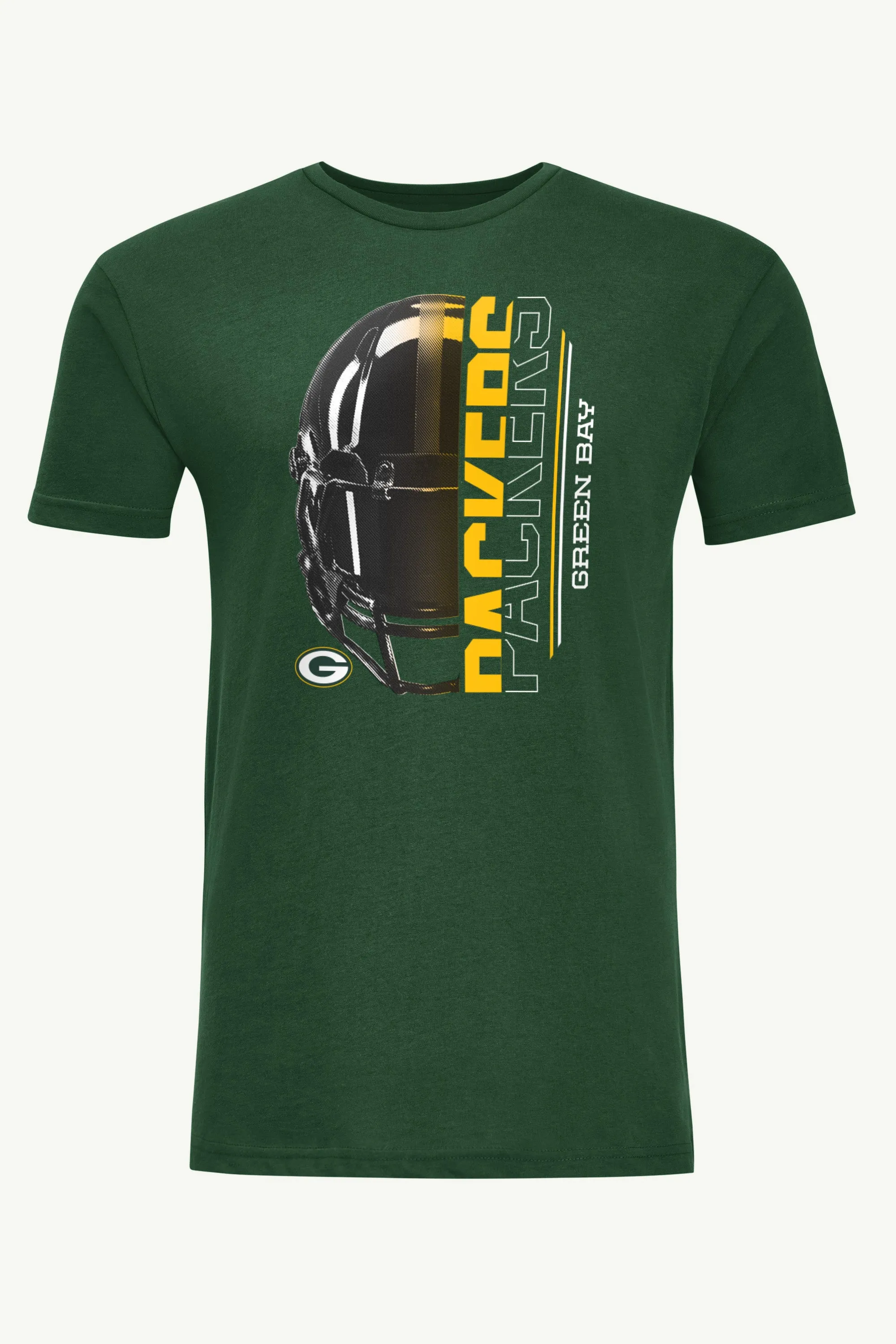 MENS GREEN BAY PACKERS HALF HELMET T SHIRT sold by Starter
