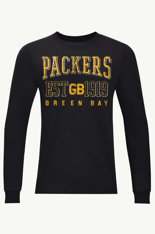 MENS GREEN BAY PACKERS RETRO LONG SLEEVE T SHIRT sold by Starter