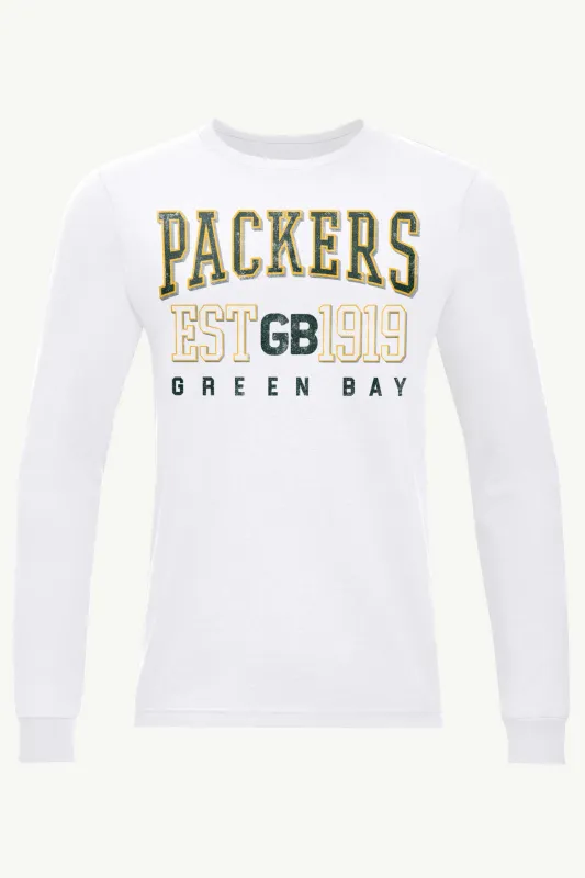 MENS GREEN BAY PACKERS RETRO LONG SLEEVE T SHIRT sold by Starter