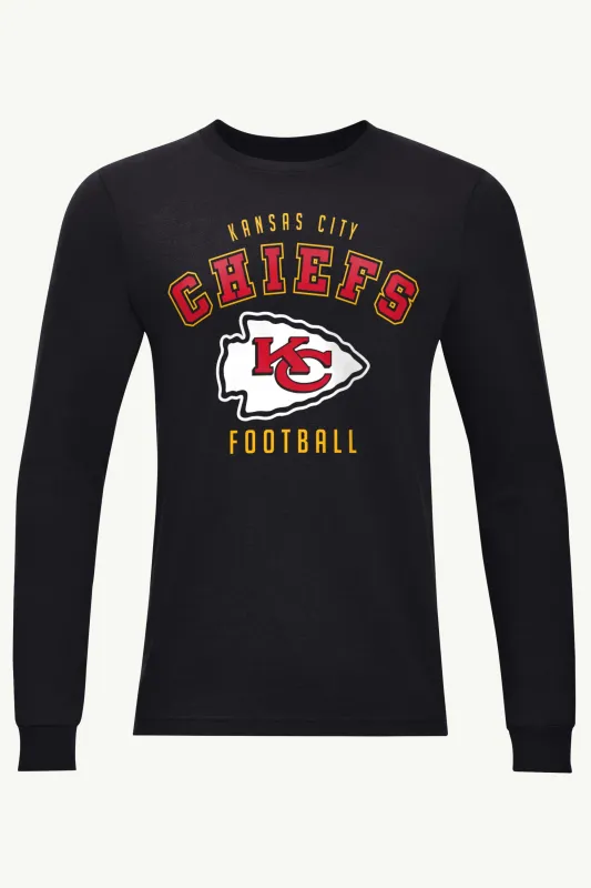 MENS KANSAS CITY CHIEFS LONG SLEEVE T SHIRT sold by Starter
