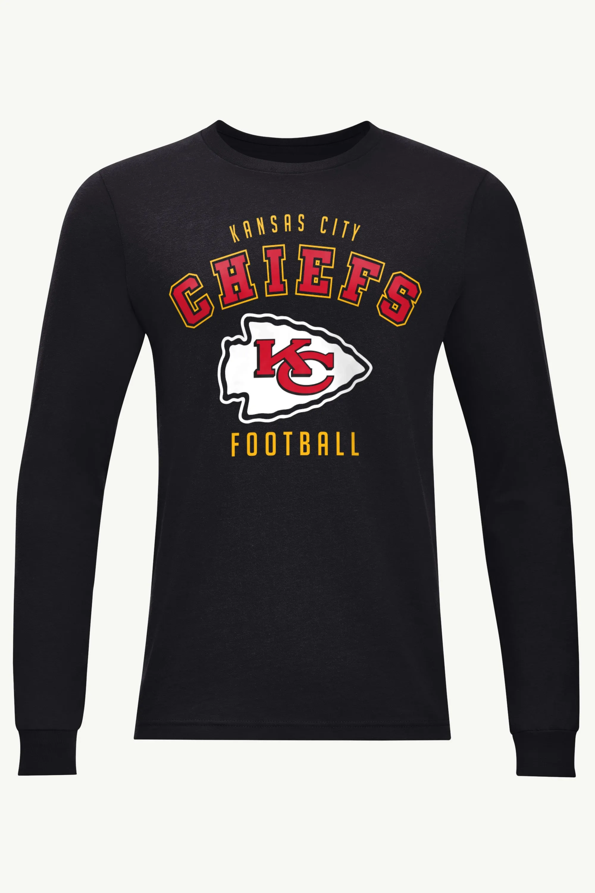 MENS KANSAS CITY CHIEFS LONG SLEEVE T SHIRT sold by Starter