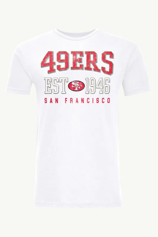 MENS SAN FRANCISCO 49ERs RETRO T SHIRT sold by Starter