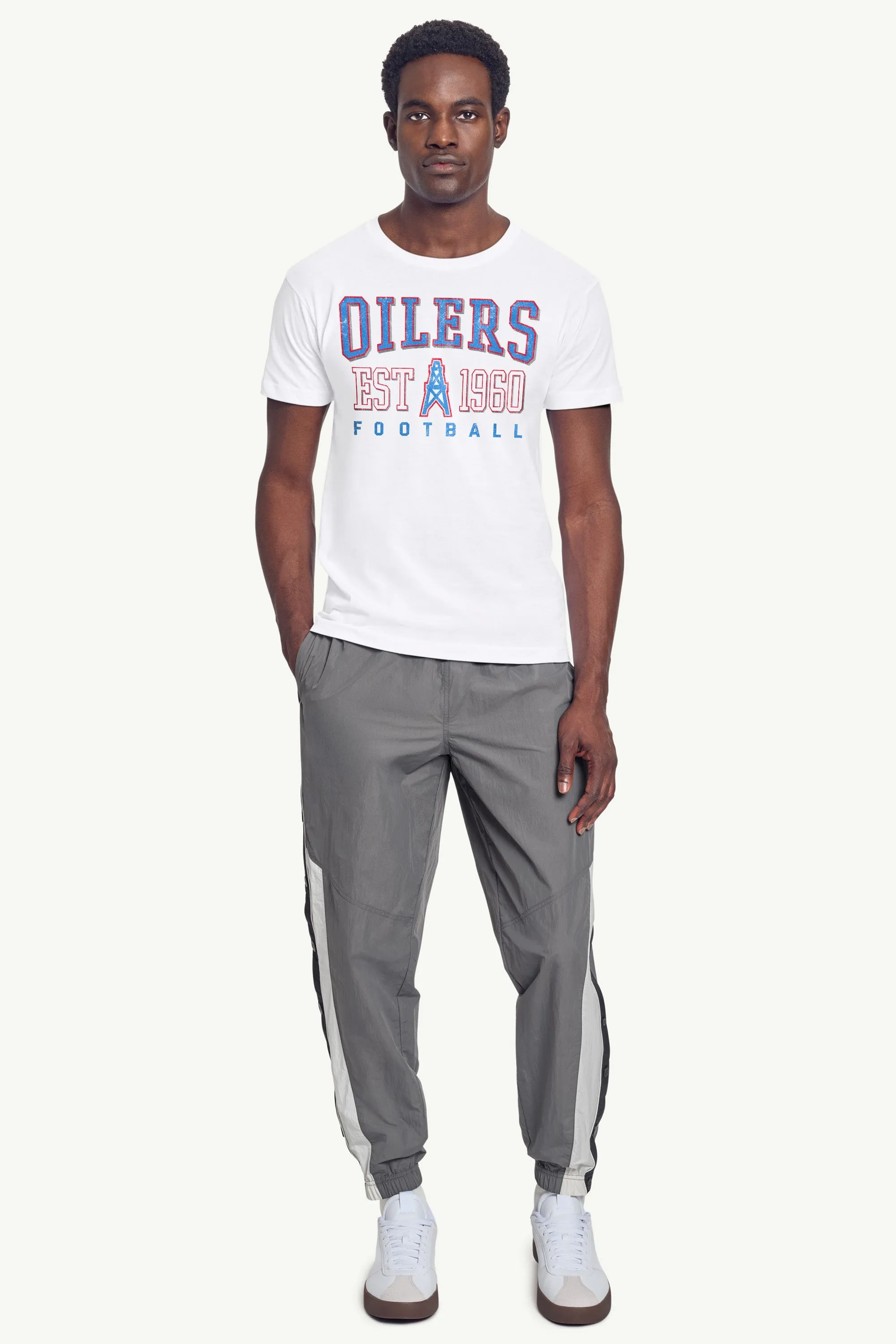 MENS HOUSTON OILERS RETRO T SHIRT sold by Starter product image thumbnail 3