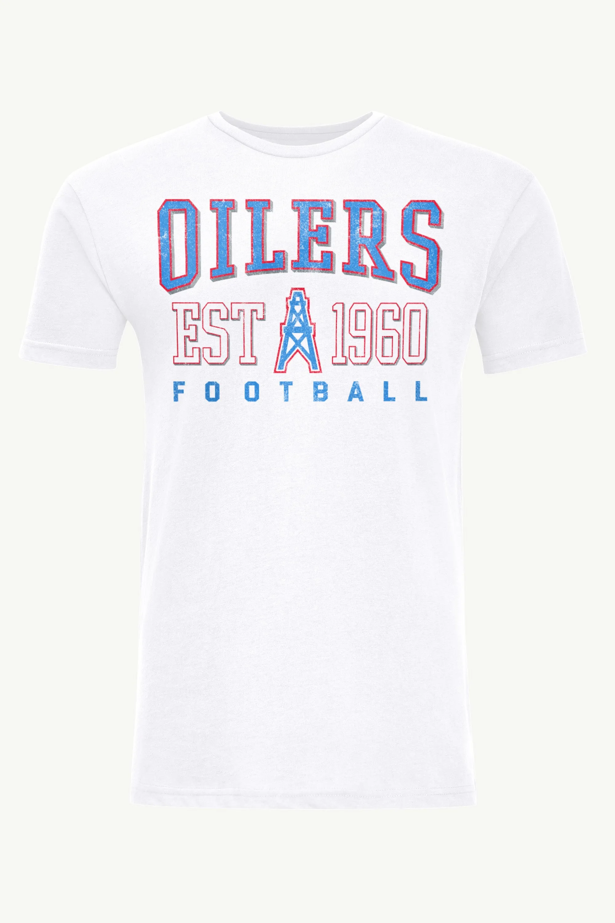 MENS HOUSTON OILERS RETRO T SHIRT sold by Starter