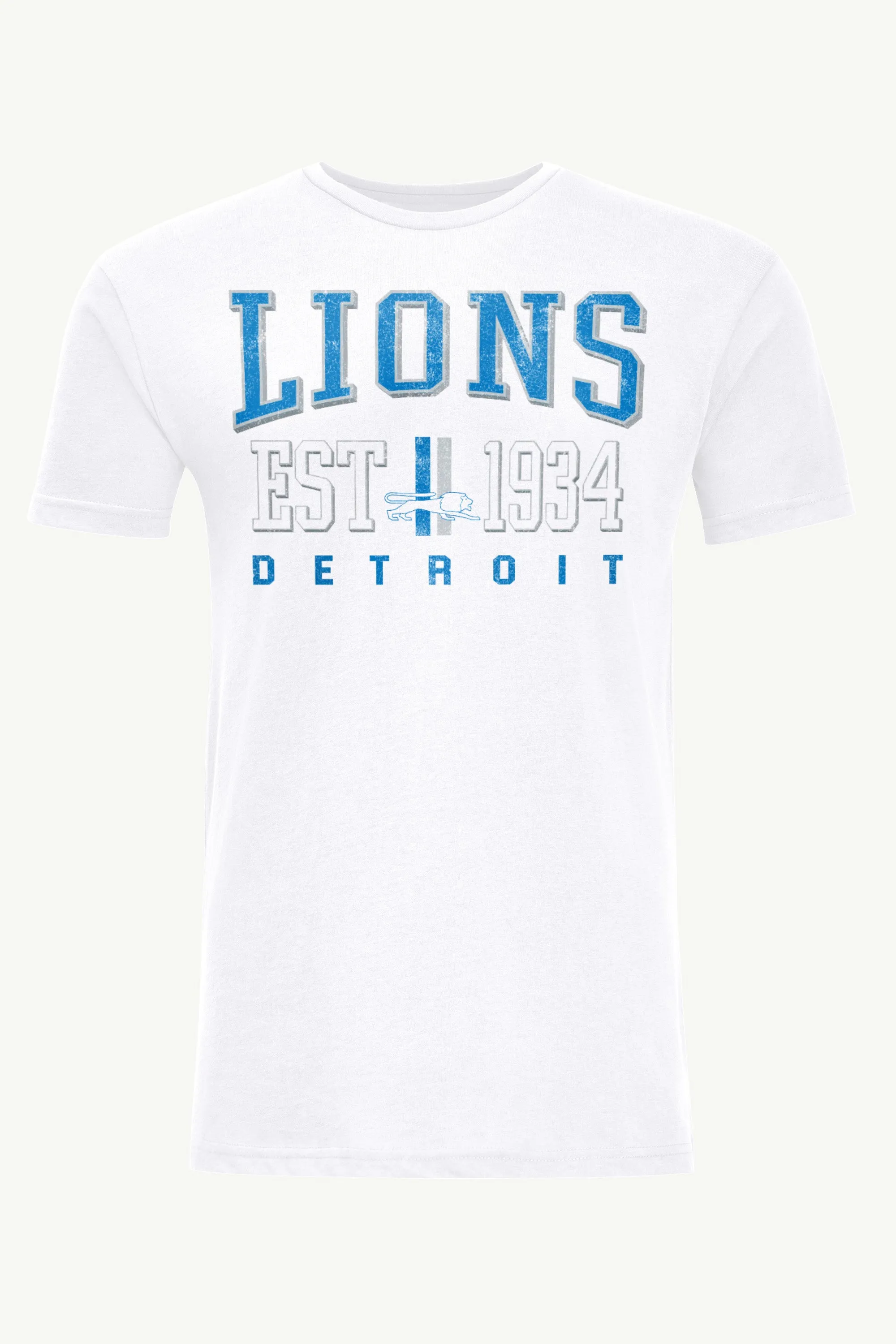 MENS DETROIT LIONS RETRO T SHIRT sold by Starter
