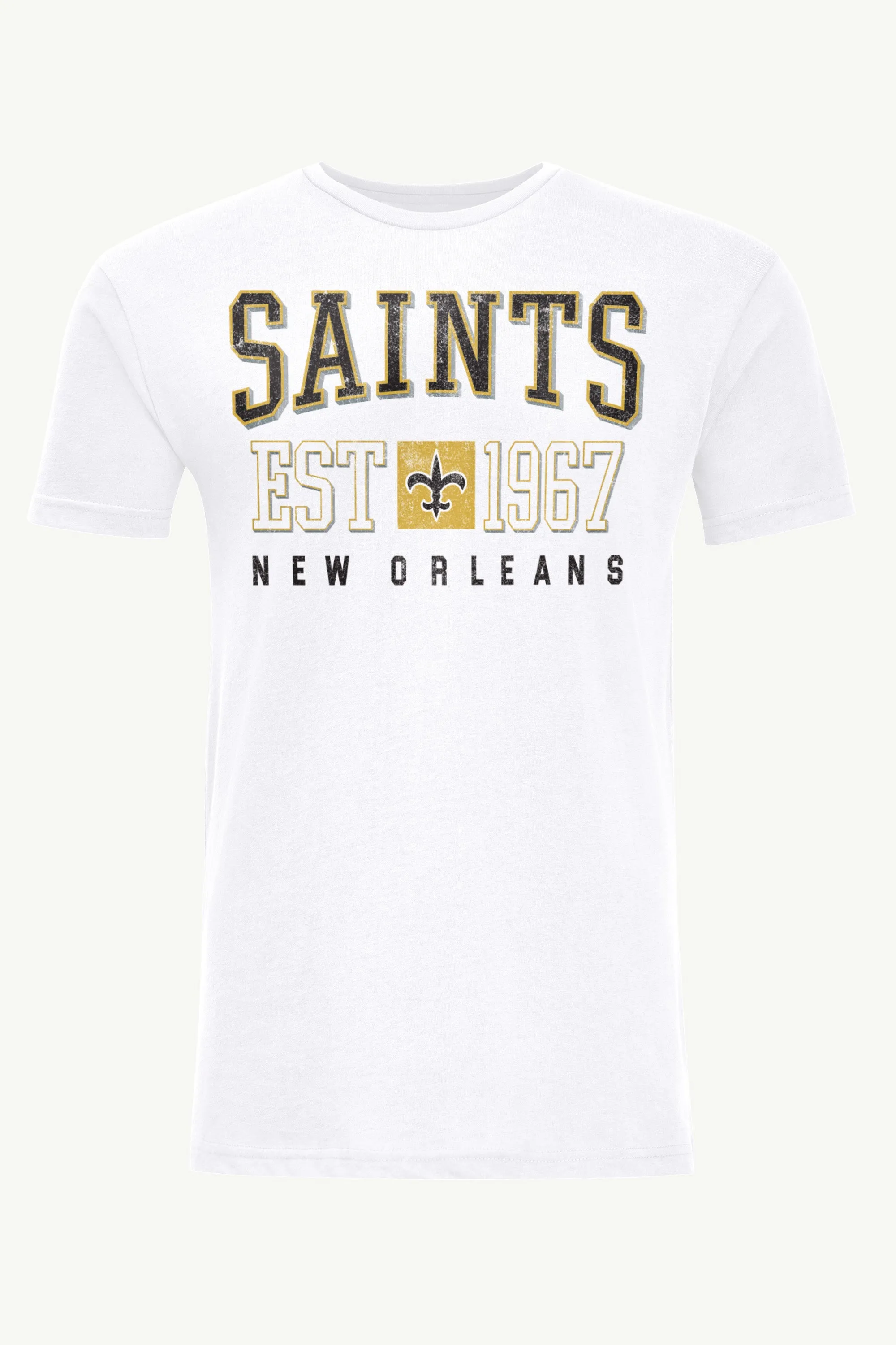 MENS NEW ORLEANS SAINTS RETRO T SHIRT sold by Starter