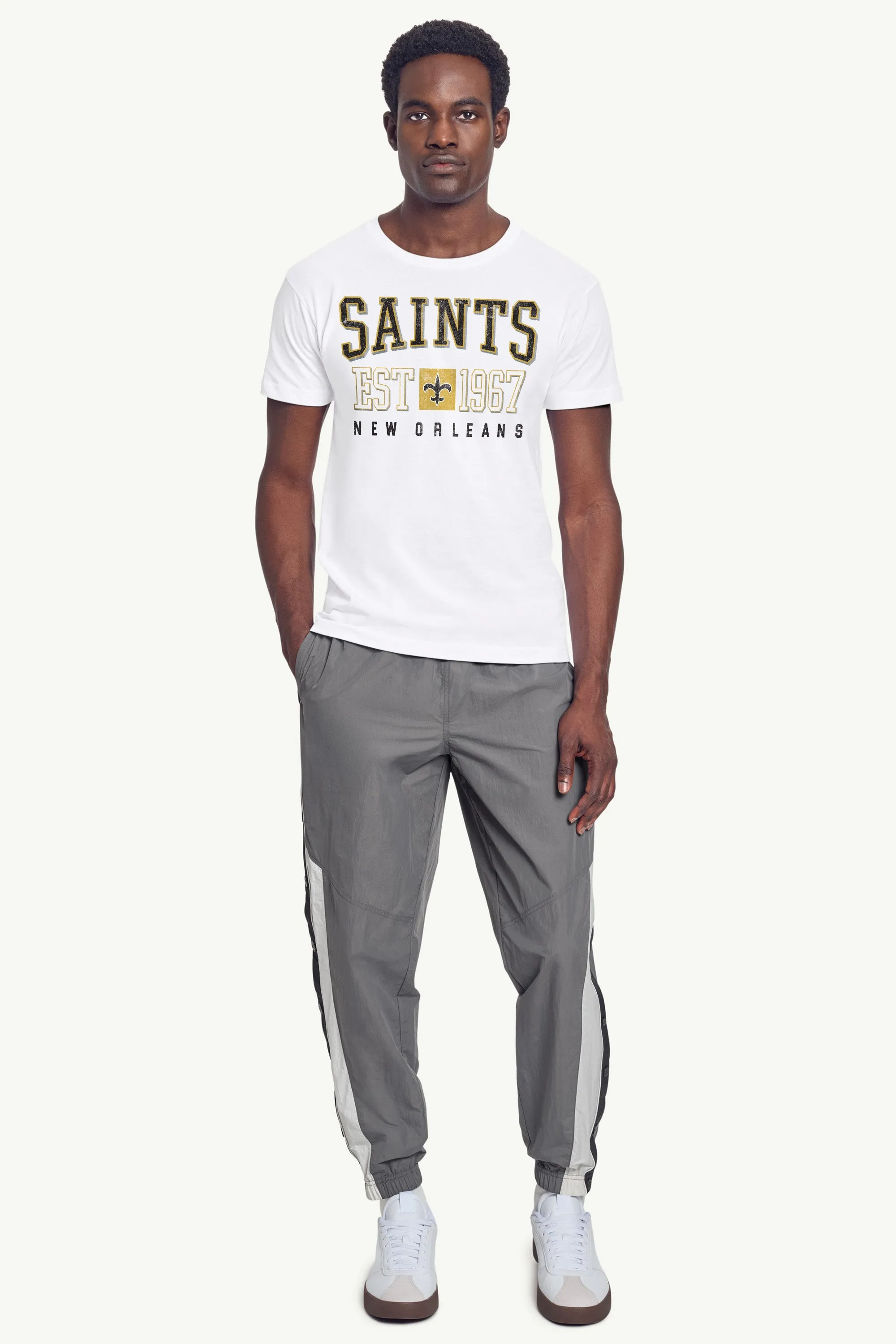 MENS NEW ORLEANS SAINTS RETRO T SHIRT sold by Starter product image thumbnail 3