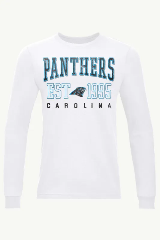 MENS CAROLINA PANTHERS RETRO LONG SLEEVE T SHIRT sold by Starter