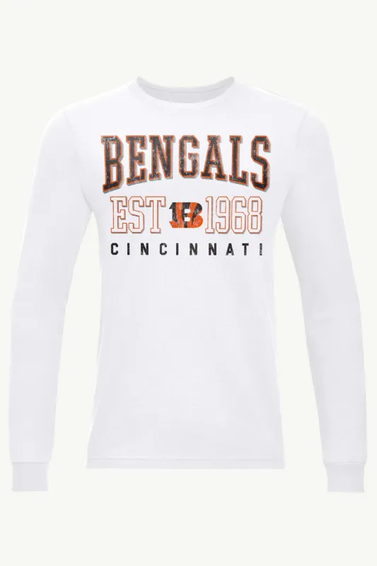 MENS CINCINNATI BENGALS RETRO LONG SLEEVE T SHIRT sold by Starter
