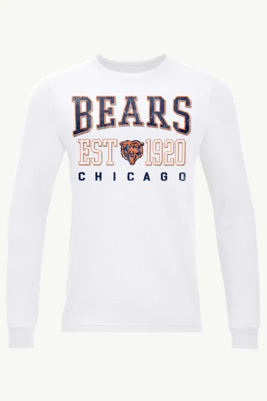 MENS CHICAGO BEARS RETRO LONG SLEEVE T SHIRT sold by Starter