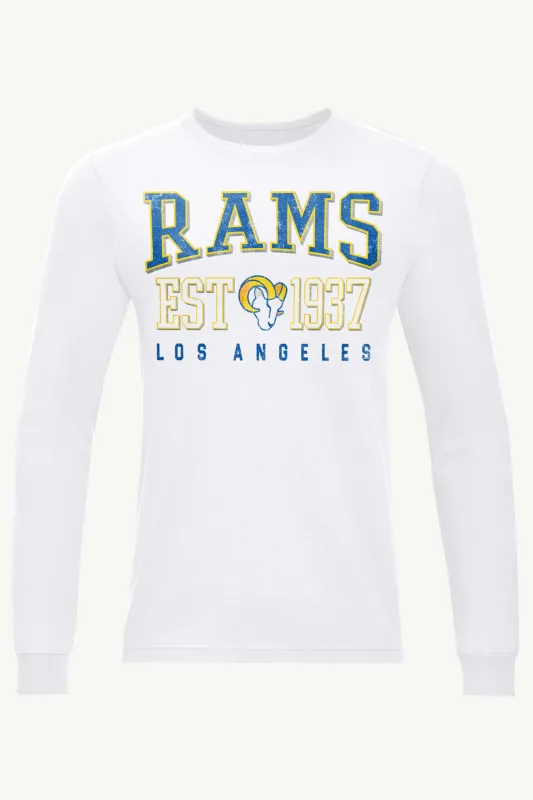 MENS LOS ANGELES RAMS RETRO LONG SLEEVE T SHIRT sold by Starter