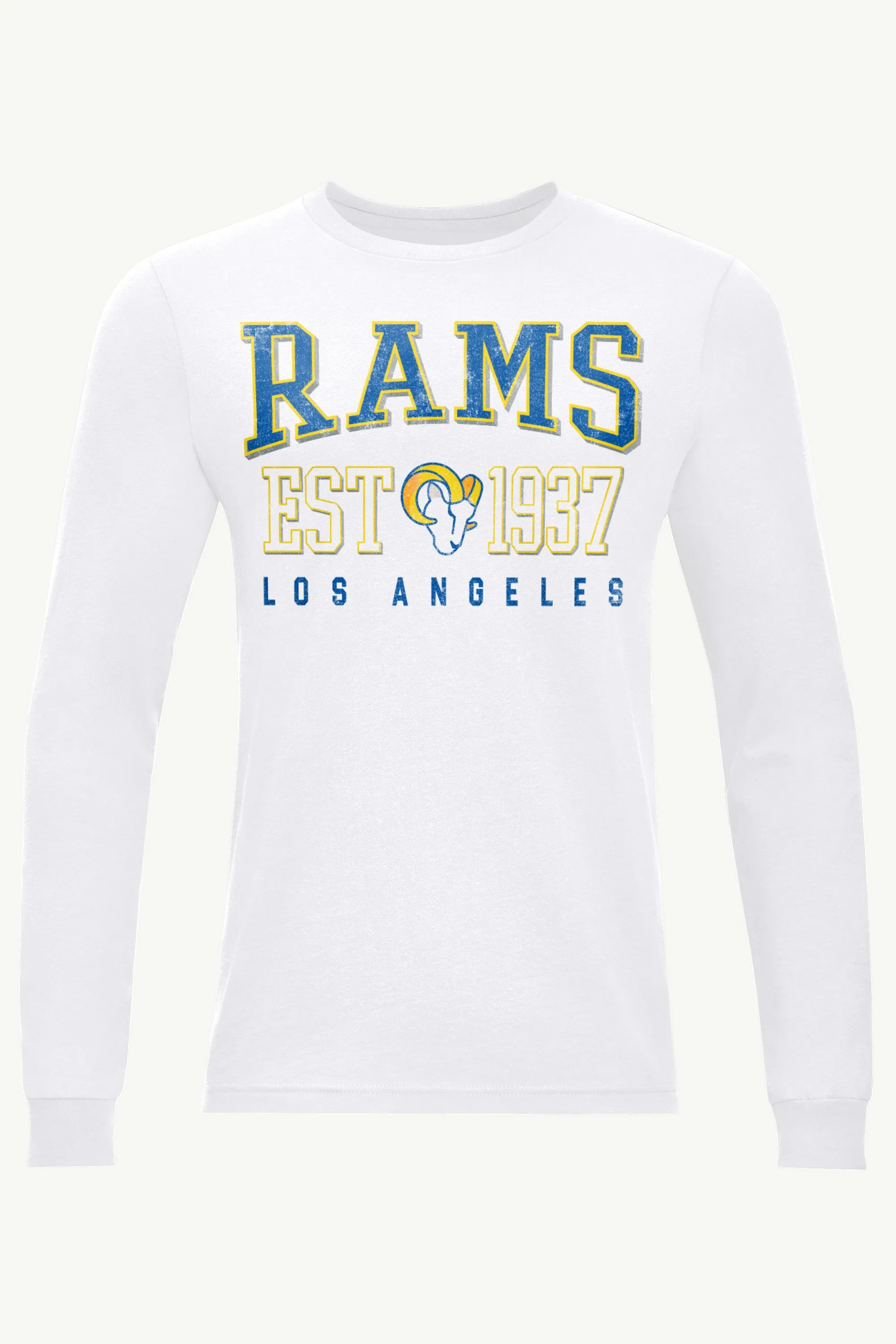 MENS LOS ANGELES RAMS RETRO LONG SLEEVE T SHIRT sold by Starter