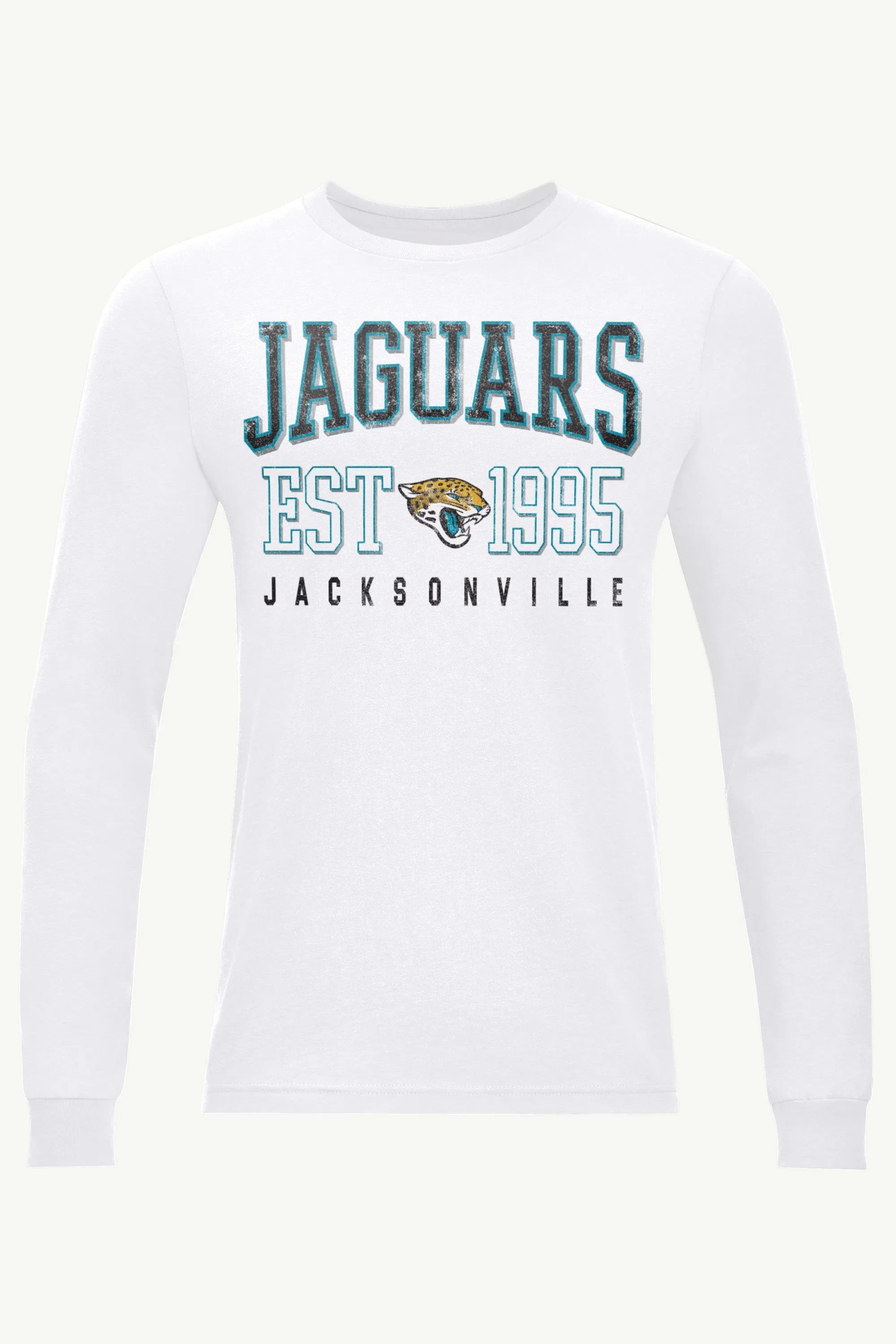 MENS JACKSONVILLE JAGUARS RETRO LONG SLEEVE T SHIRT sold by Starter
