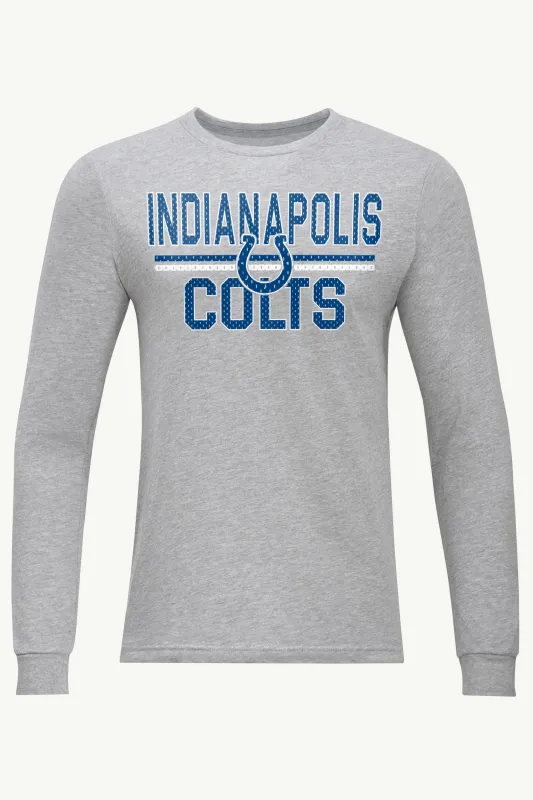 MENS INDIANAPOLIS COLTS MESH LOOK LONG SLEEVE T SHIRT sold by Starter