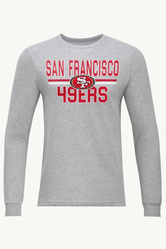 MENS SAN FRANCISCO 49ERs MESH LOOK LONG SLEEVE T SHIRT sold by Starter