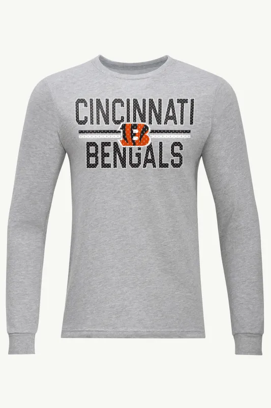 MENS CINCINNATI BENGALS MESH LOOK LONG SLEEVE T SHIRT sold by Starter