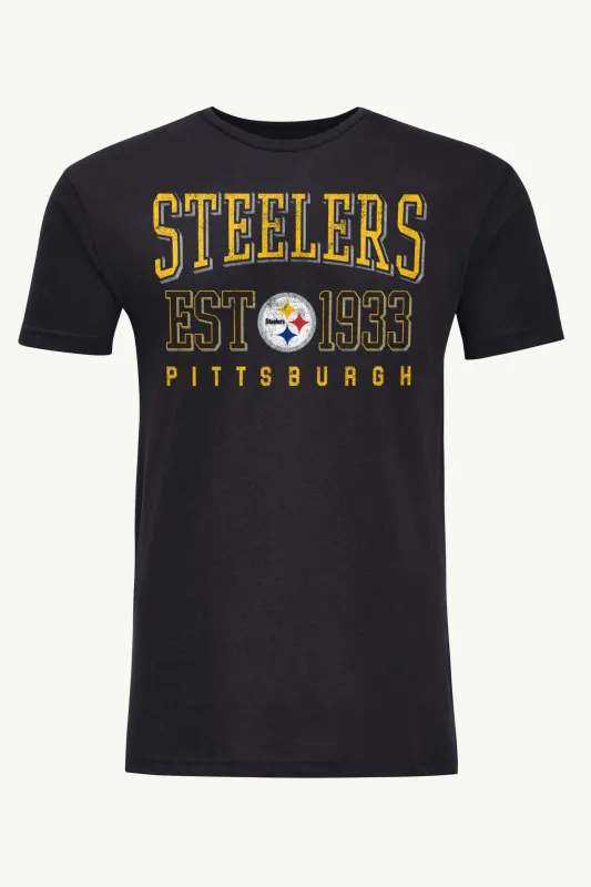 MENS PITTSBURGH STEELERS RETRO T SHIRT sold by Starter