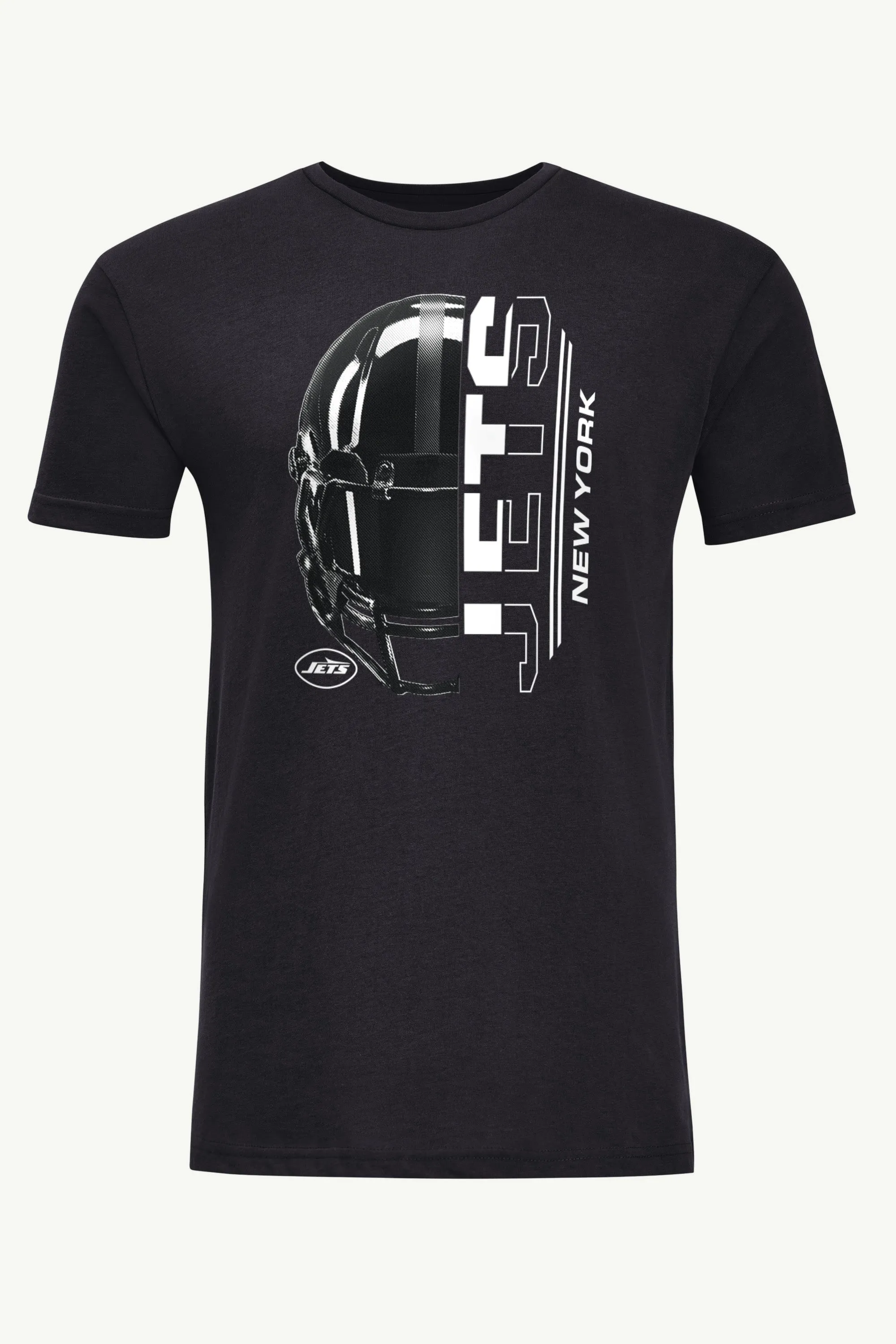 MENS NEW YORK JETS HALF HELMET T SHIRT sold by Starter