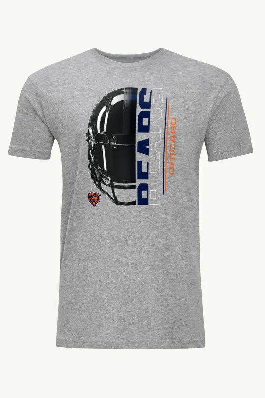 MENS CHICAGO BEARS HALF HELMET T SHIRT sold by Starter