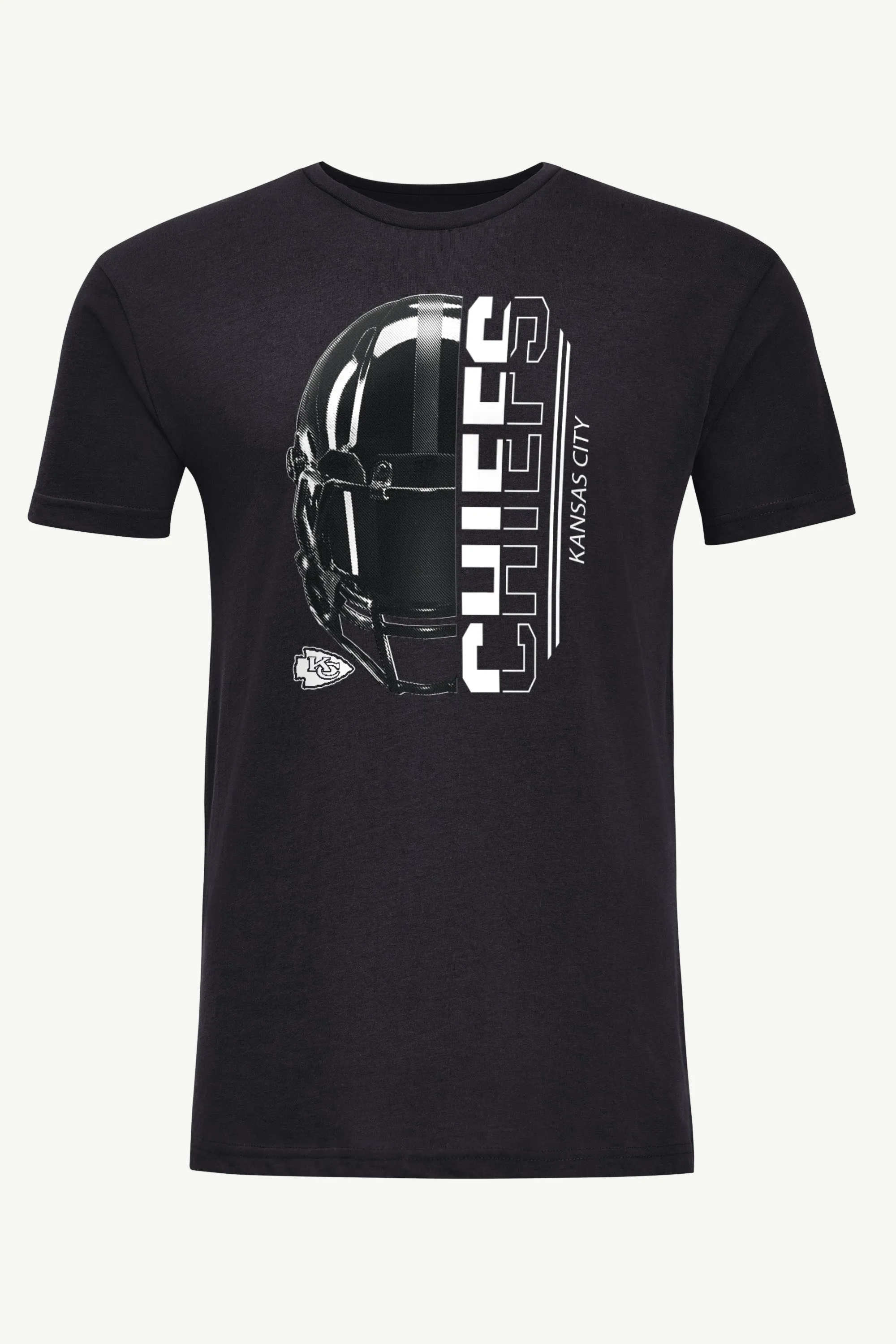 MENS KANSAS CITY CHIEFS HALF HELMET T SHIRT sold by Starter
