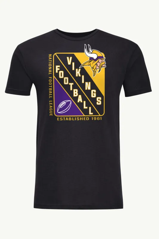 MENS MINNESOTA VIKINGS SHIELD LOGO T SHIRT sold by Starter