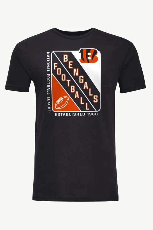 MENS CINCINNATI BENGALS SHIELD LOGO T SHIRT sold by Starter
