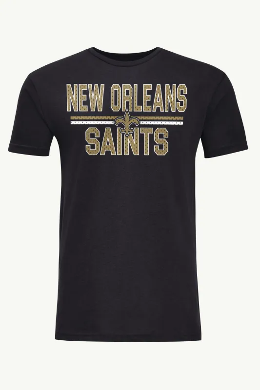 MENS NEW ORLEANS SAINTS MESH LOOK T SHIRT sold by Starter