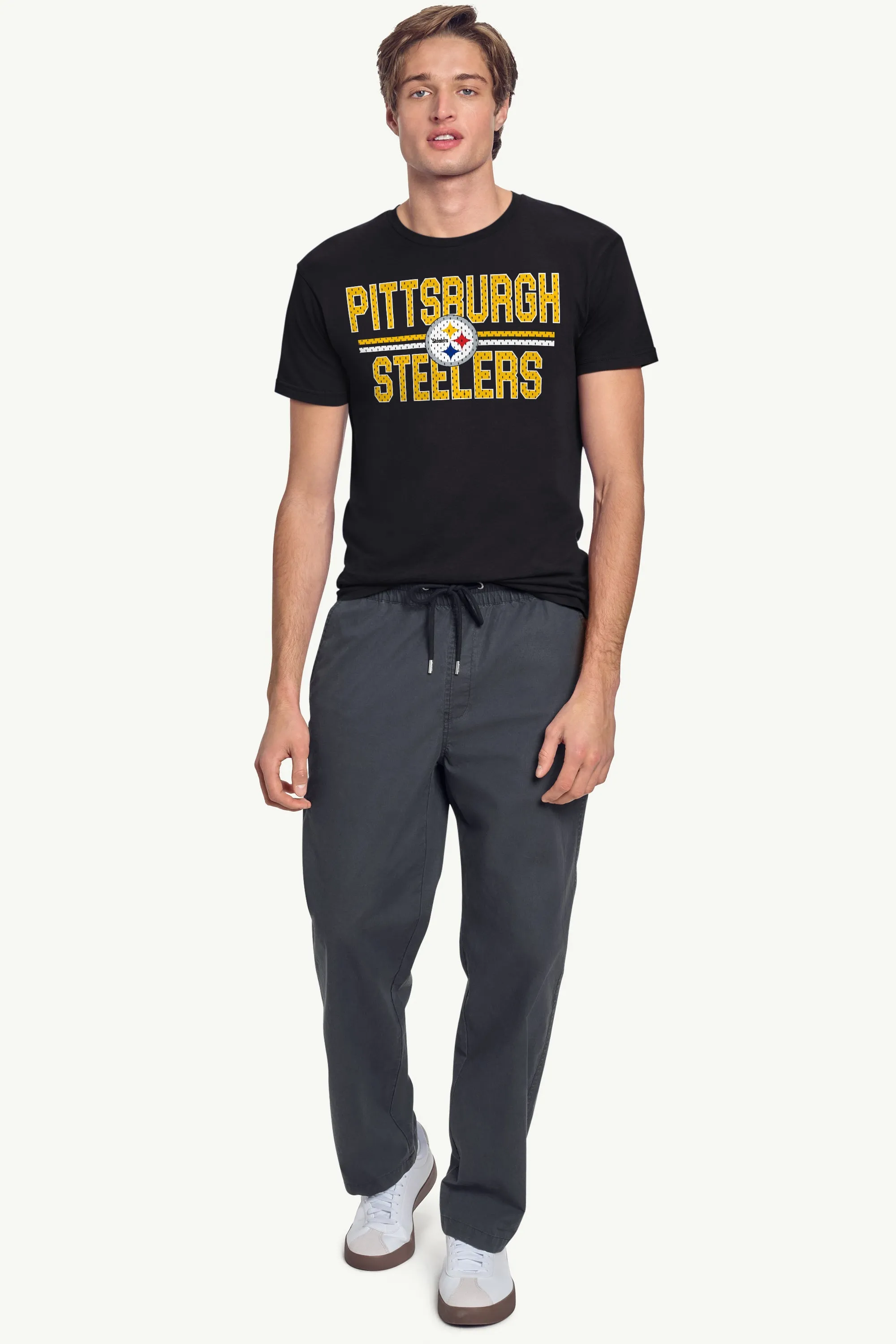 MENS PITTSBURGH STEELERS MESH LOOK T SHIRT sold by Starter product image thumbnail 3