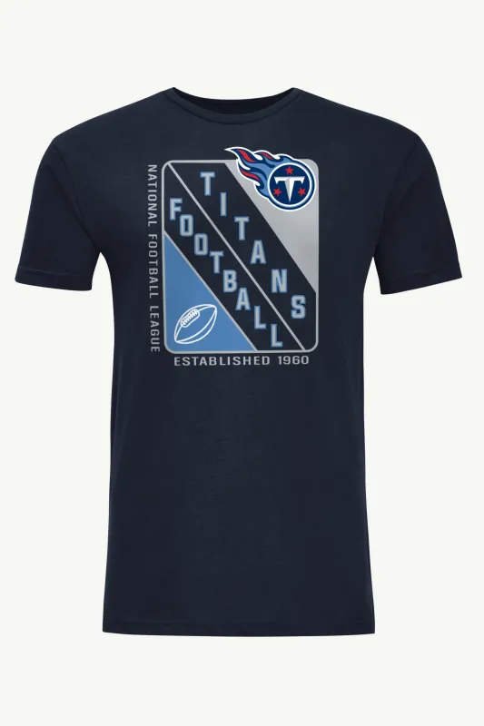 MENS TENNESSEE TITANS SHIELD LOGO T SHIRT sold by Starter