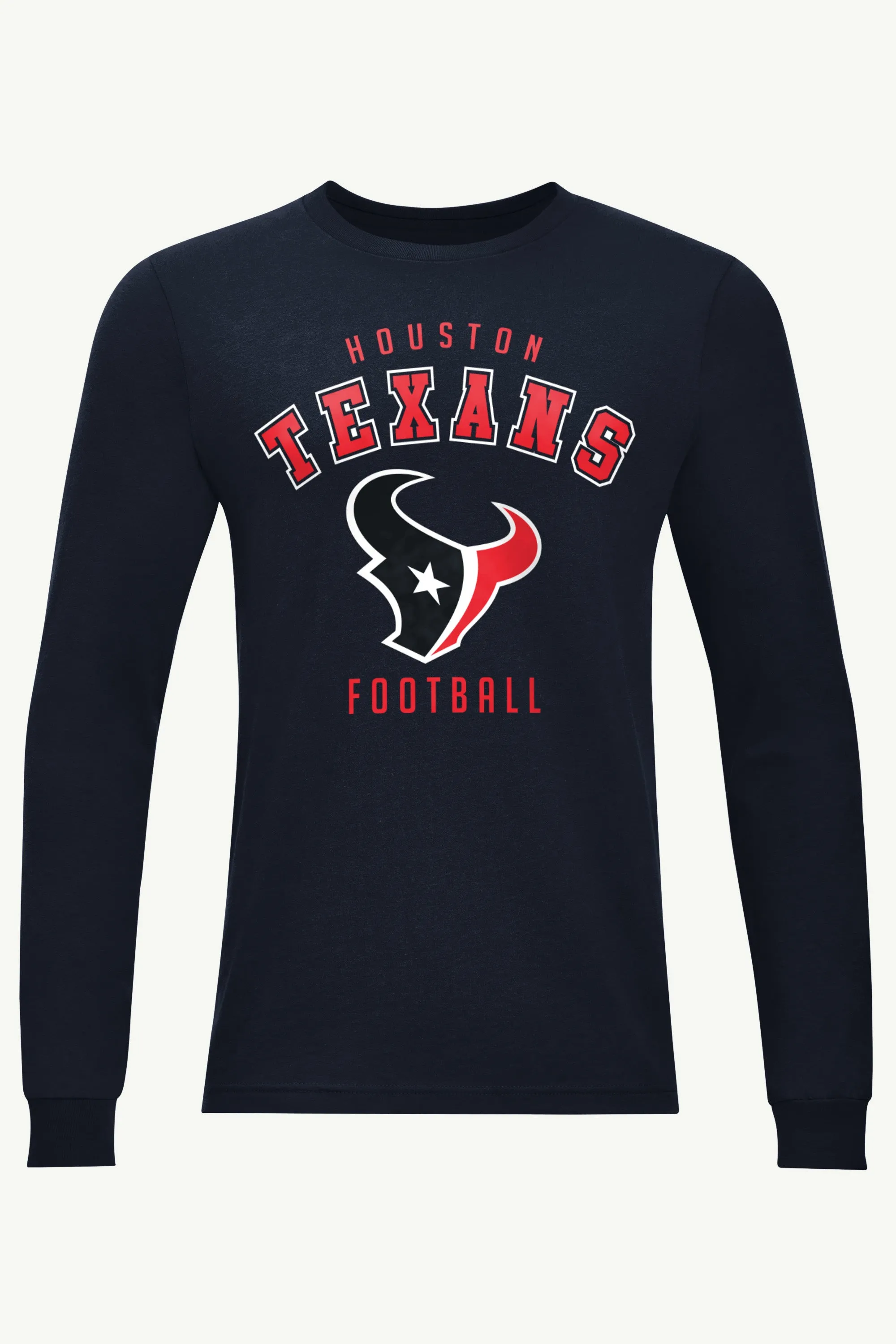 MENS HOUSTON TEXANS LONG SLEEVE T SHIRT sold by Starter