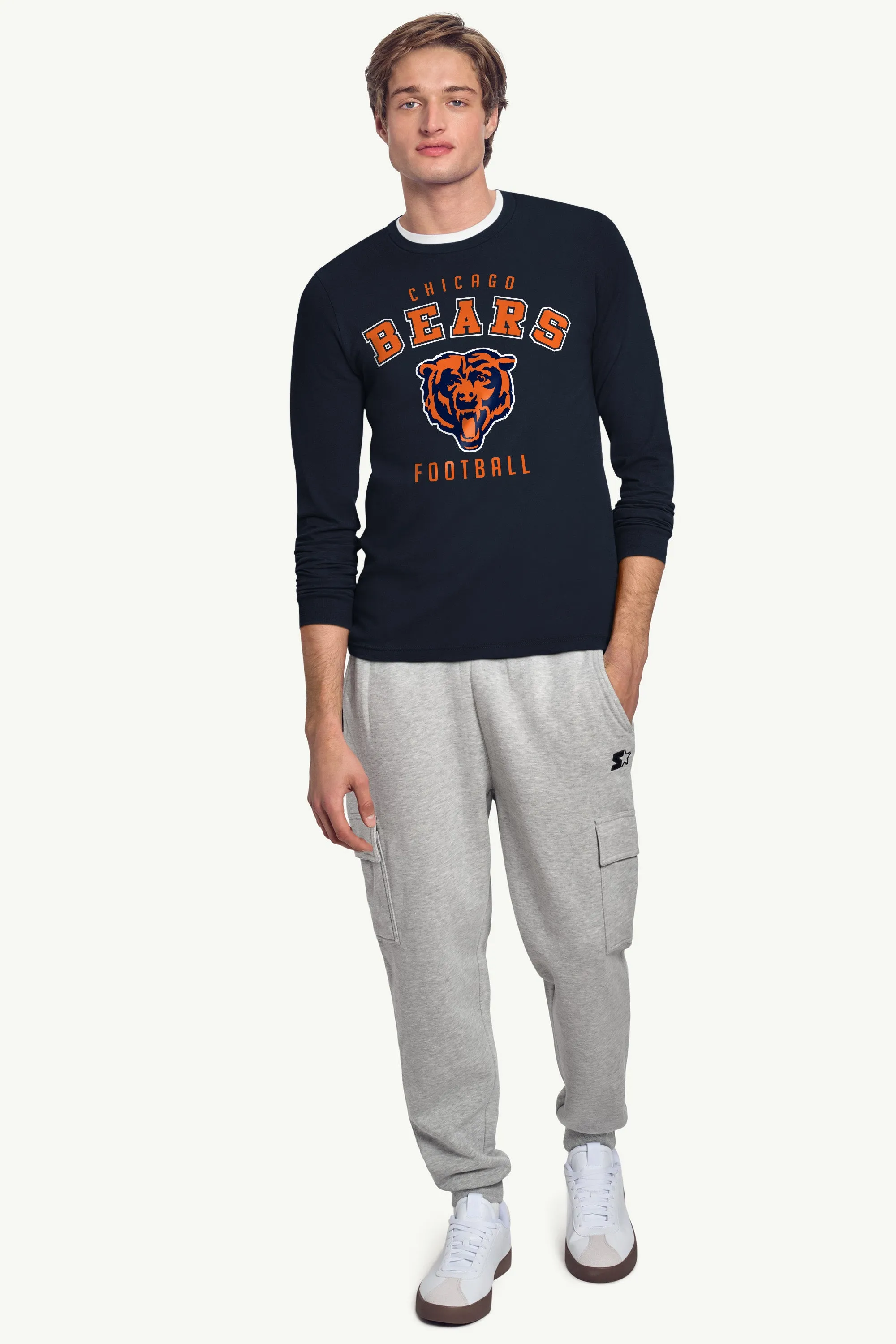 MENS CHICAGO BEARS LONG SLEEVE T SHIRT sold by Starter product image thumbnail 3