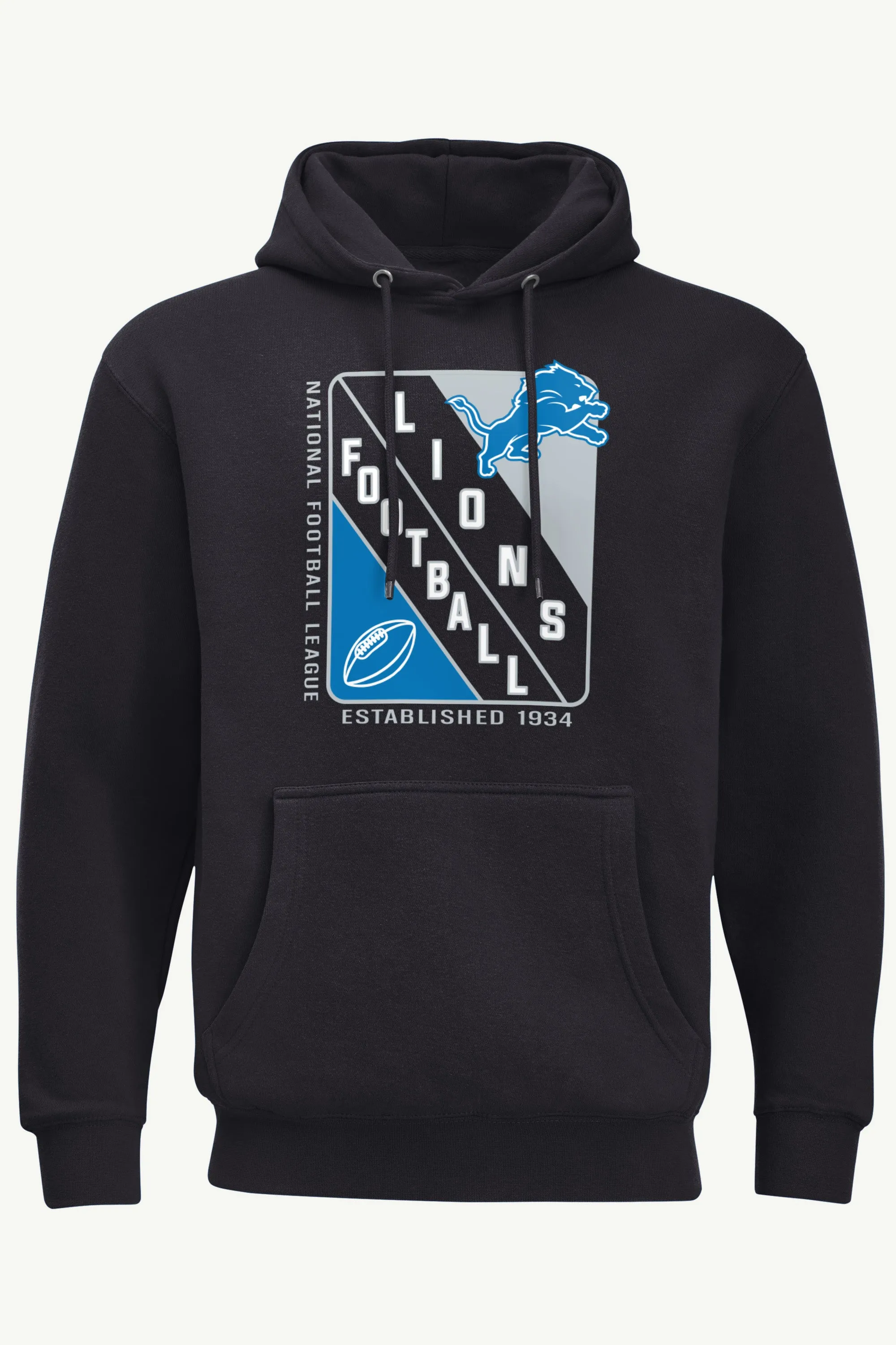 MENS DETROIT LIONS SHIELD LOGO HOODIE sold by Starter