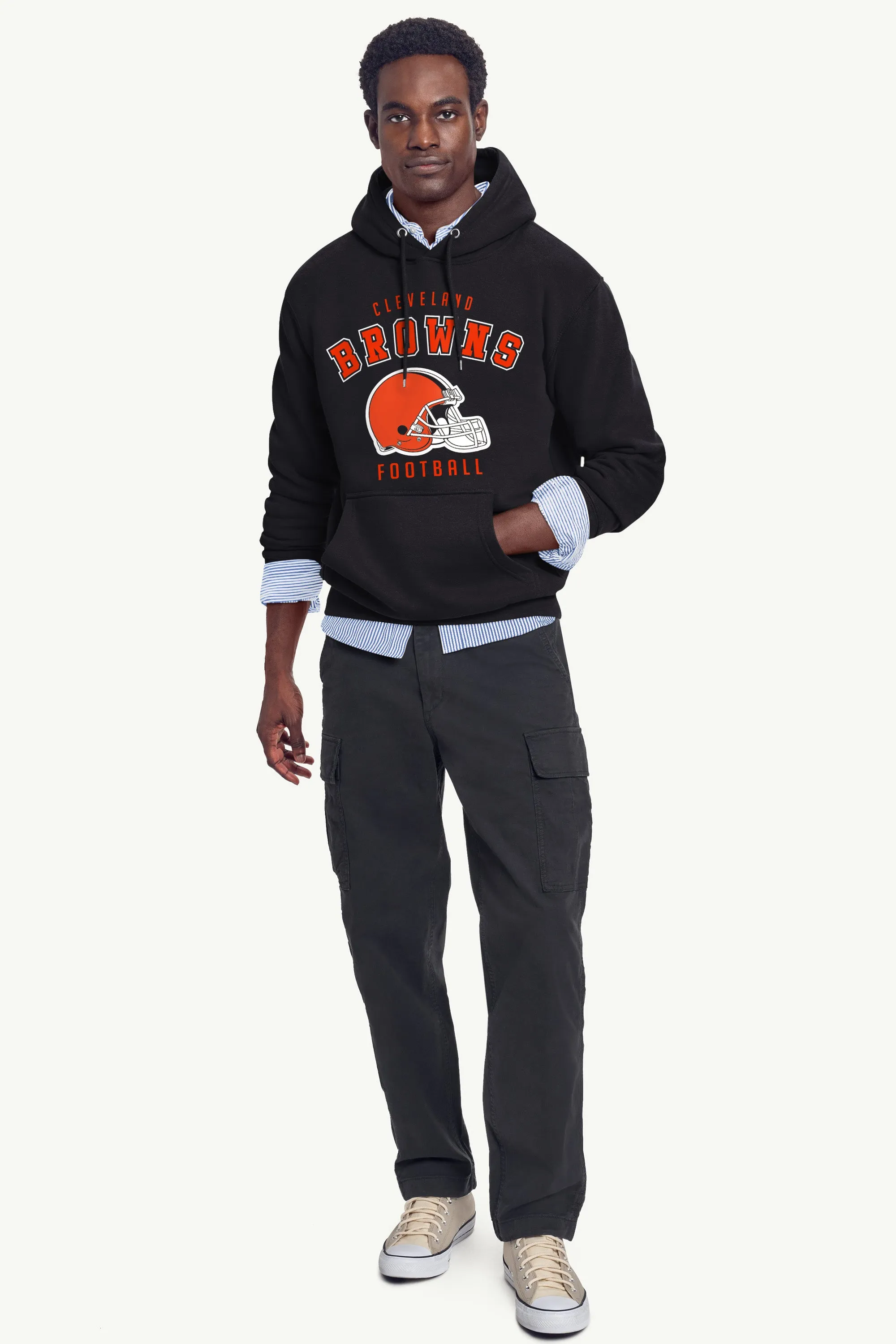 MENS CLEVELAND BROWNS HOODIE sold by Starter product image thumbnail 3
