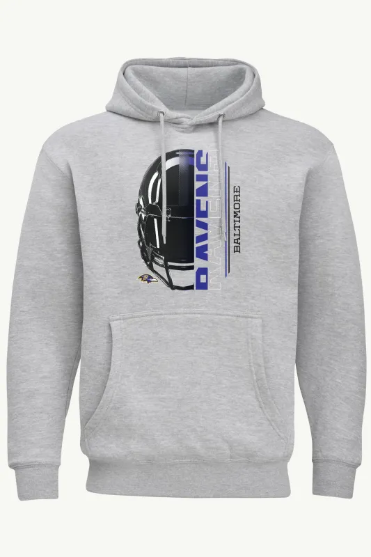 MENS BALTIMORE RAVENS HALF HELMET HOODIE sold by Starter