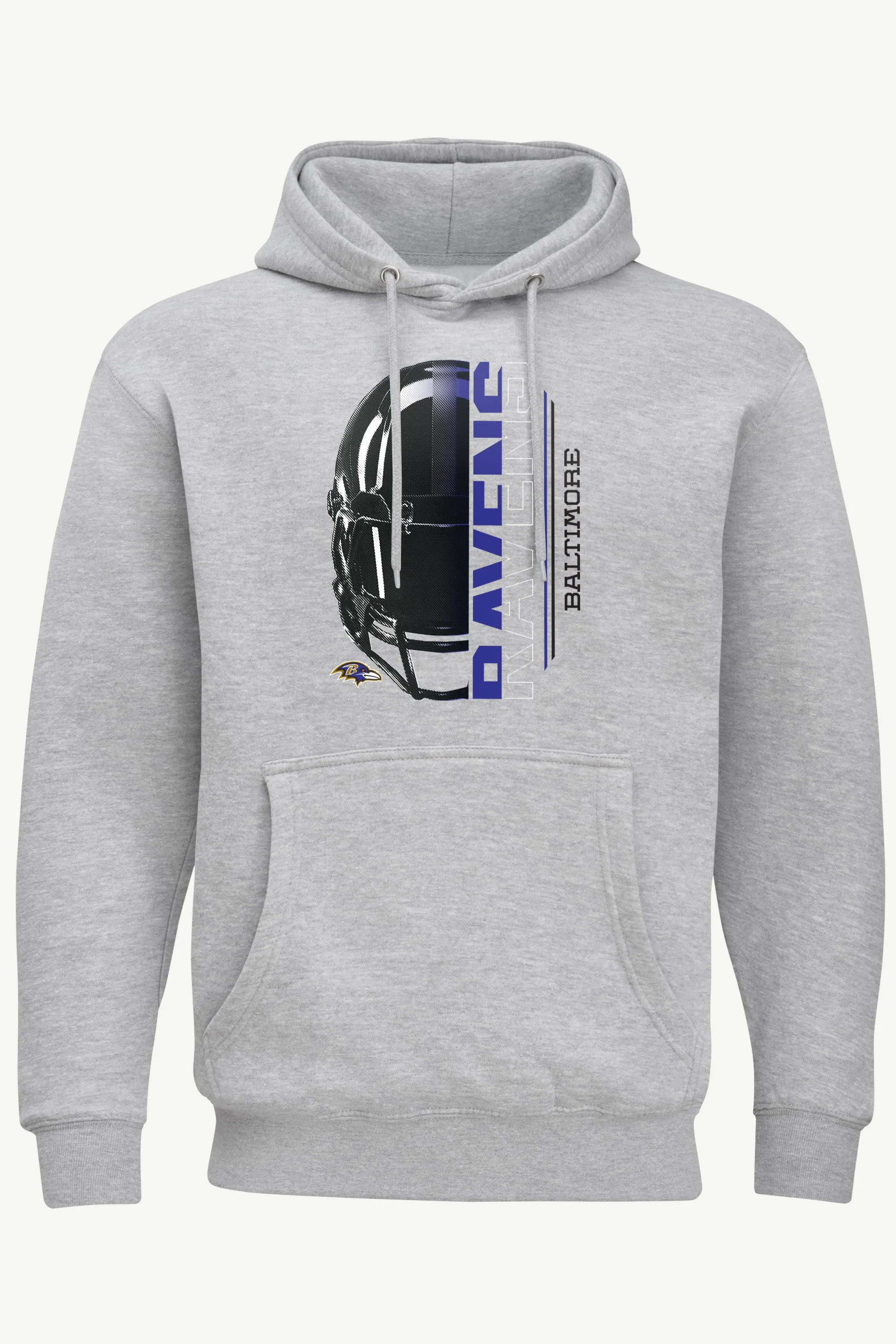 MENS BALTIMORE RAVENS HALF HELMET HOODIE sold by Starter